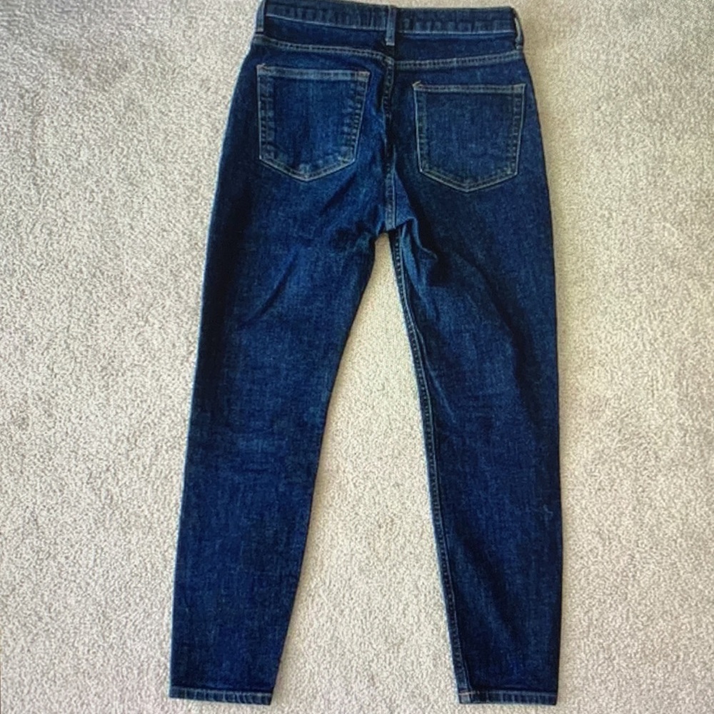 High Rise Blue Jeans - Picture 4 of 4